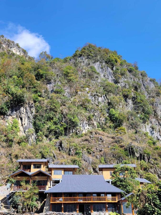 Dong Van Cliffside House Exterior foto
